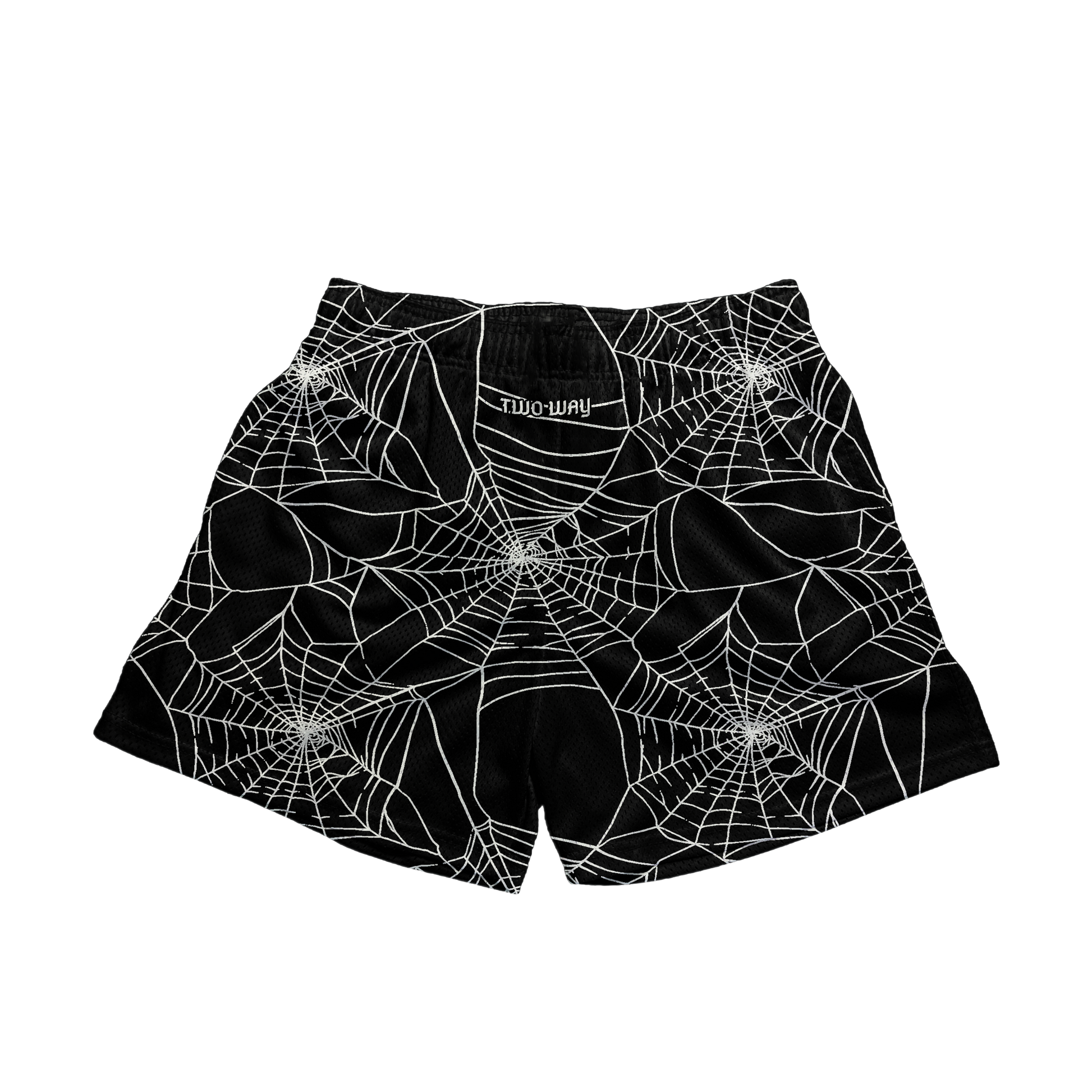 Big Web Black Shorts