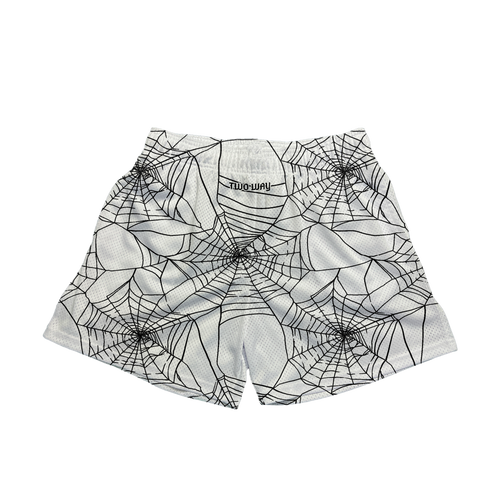 Big Web White Shorts