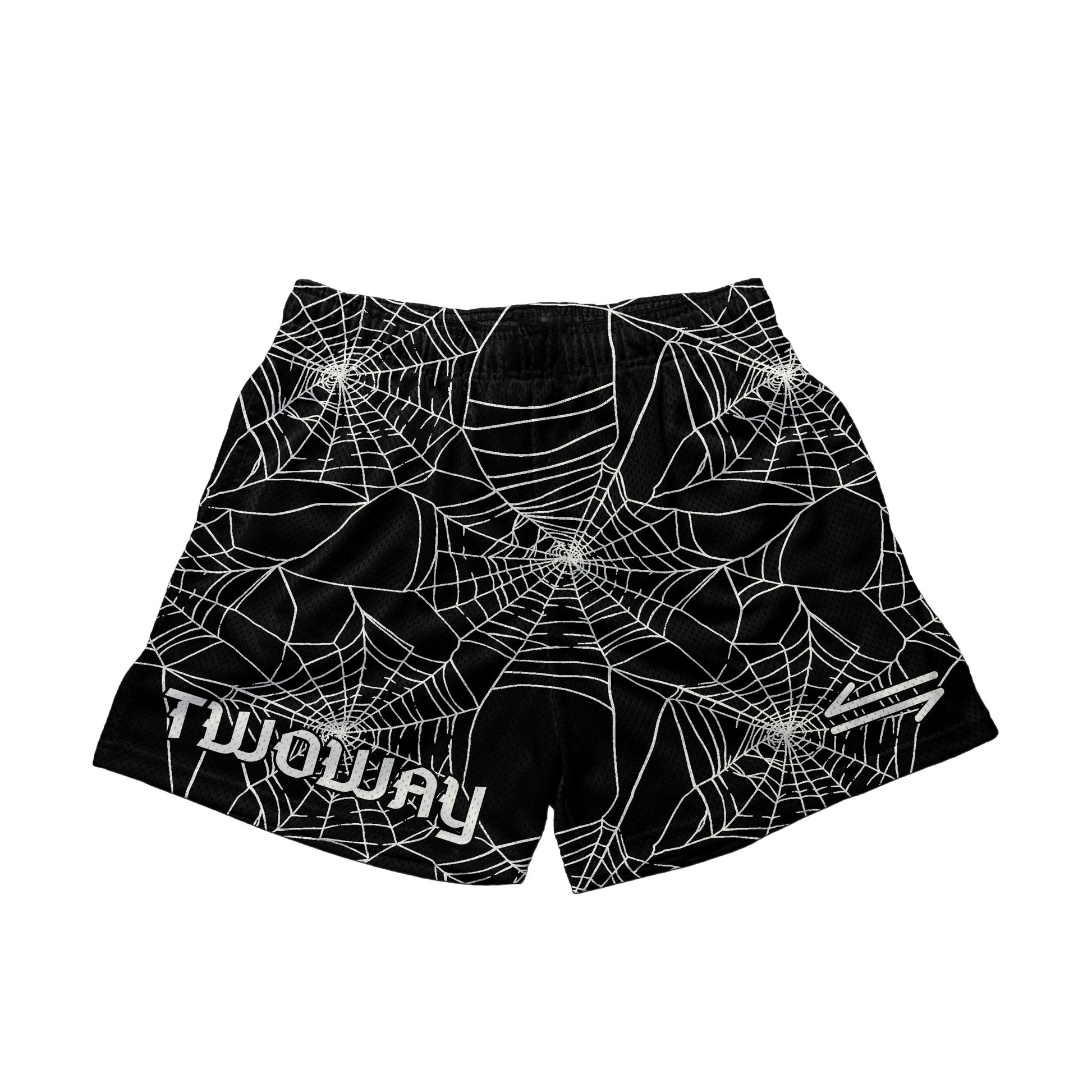 Big Web Black Shorts