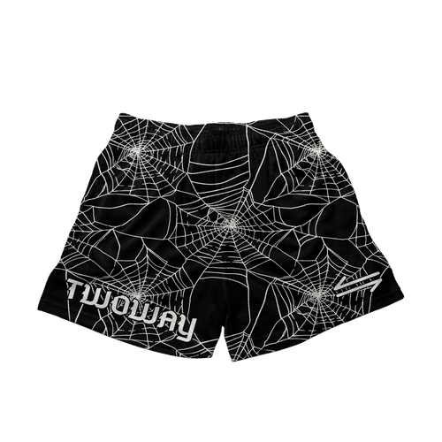 Big Web Black Shorts