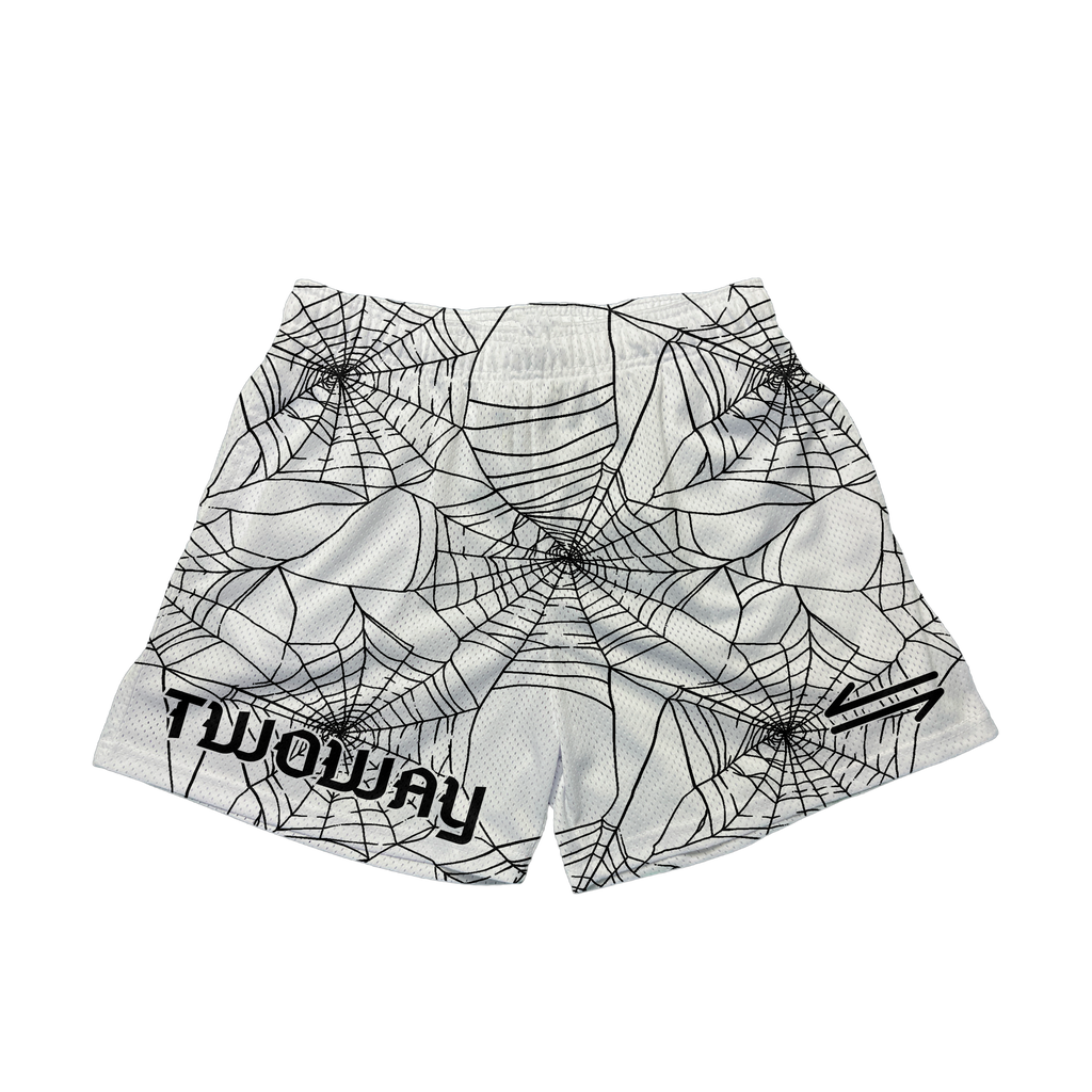 Big Web White Shorts