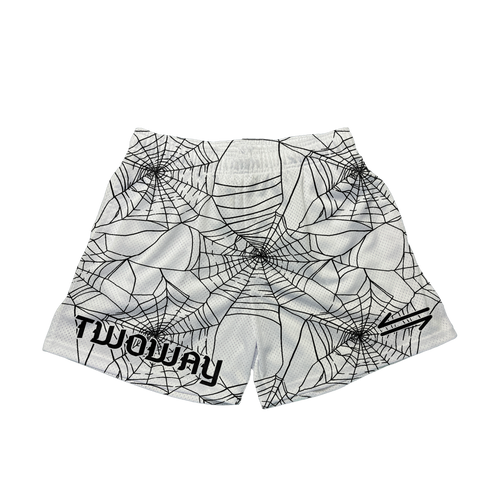 Big Web White Shorts