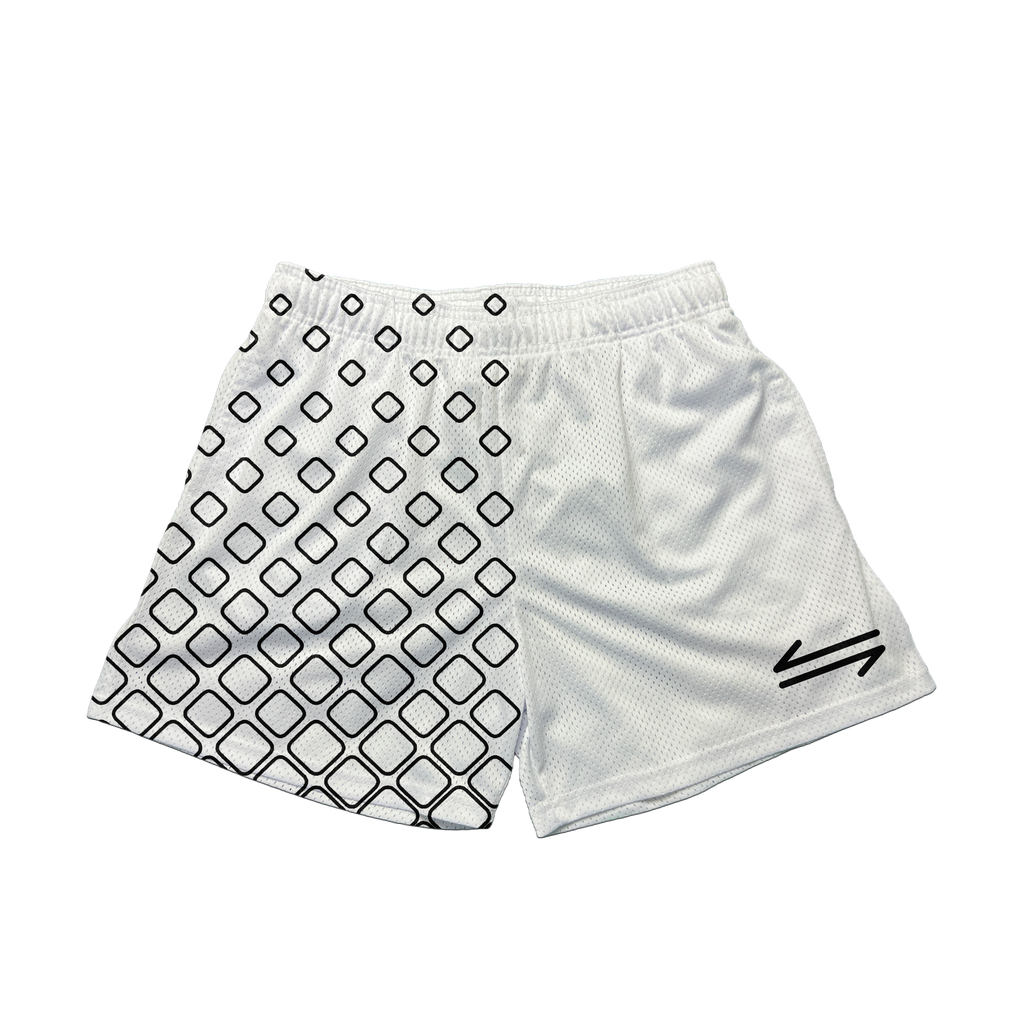 Empty Diamonds White shorts